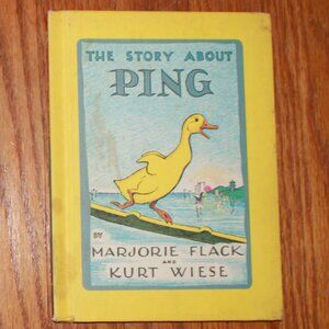 Vintage Viking Press 1961 "The Story About Ping" Hardcover Book